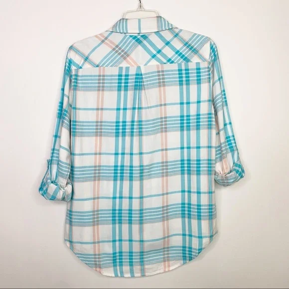 Stitch Fix l Market & Spruce Plaid Button Down Top - Picture 6 of 9